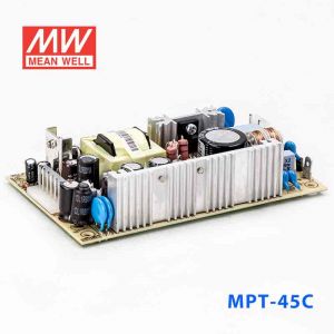 MPT-45C  45W +5V 5A +15V 2.3A  -15V 0.5A  三路输出微漏电医用无外壳明纬开关电源