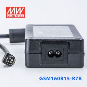 GSM160B15-R7B 144W 15V9.6A输出明纬高能效医疗型外置桌面型电源适配器