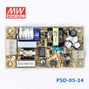 PSD-05-24  5W  36~72V  输入 24V 0.22A  单路输出PCB板明纬DC-DC变换电源