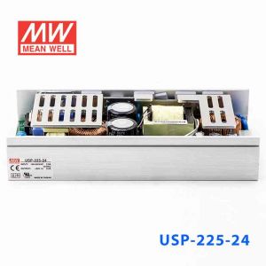 USP-225-24 225W 24V9.4A 单路输出U形支架带PFC功能明纬开关电源