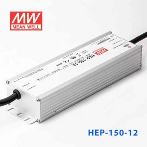 HEP-150-15A 150W 15V 10A 无风扇全密封IP65防护输出电压/电流可调高效率明纬电源