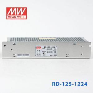 RD-125-1224台湾明纬12V24V双路电源125W直流稳压12V3.7A+24V3.7A