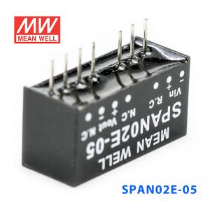 SPAN02E-05 2W 4.5~9V 转 5V0.4A 非稳压单路输出DC-DC模块电源