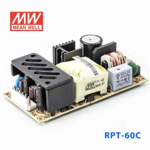 RPT-60C 60W +5V 4.4A +15V 1.65A -15V 0.55A  三路输出绿色明纬医用无外壳电源