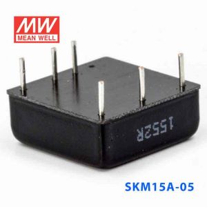 SKM15A-05  15W  9~18V  输入  5V 3A 单路稳压输出明纬DC-DC转换模块电源