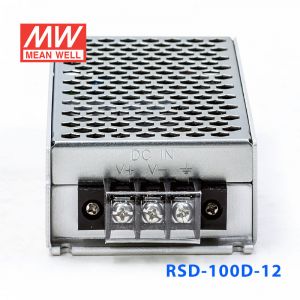 RSD-100D-12 100W  57.6~154V 输入 12V 8.5A  输出铁道专用明纬DC-DC转换电源 