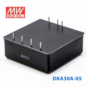 DKA30A-05  25W  9~18V 输入  ±5V  双路输出明纬DC-DC转换模块电源