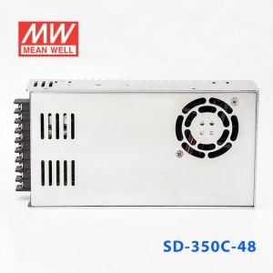 SD-350C-48  350W  36~72V  输入 48V 7.3A  输出有外壳明纬DC-DC转换电源