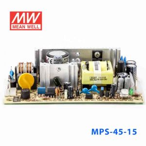 MPS-45-15 45W 15V3A 单路输出微漏电医用无外壳明纬开关电源