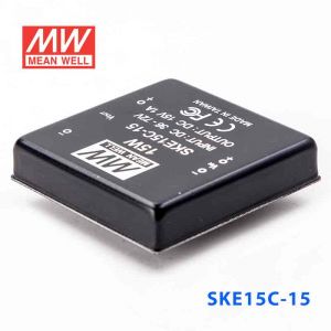 SKE15C-15  15W  36~72V  输入  15V  单路输出明纬DC-DC转换模块电源