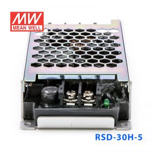 RSD-30H-5 30W 40~160V输入 5V 6A 输出铁道专用明纬DC-DC转换电源