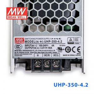 UHP-350-4.2  252W 4.2V 60A 明纬PFC高性能超薄电源