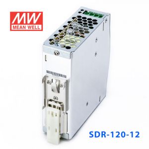 SDR-120-12 120W 12V10A 高效率高功率因素单路输出DIN导轨安装明纬开关电源