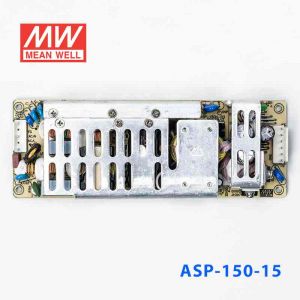 ASP-150-15  150W  15V 9.5A  单路输出带PFC功能无外壳PCB板明纬开关电源