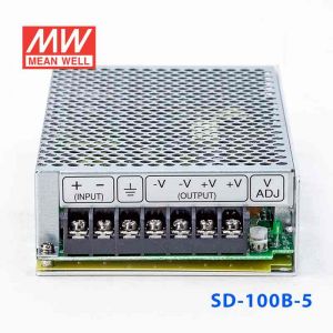 SD-100B-5  100W  19~36V 输入 5V 20A  输出有外壳明纬DC-DC转换电源