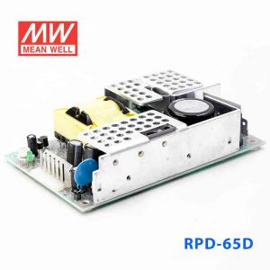 RPD-65D  65W +24V  29A +5V 1.5A  双路输出无外壳PCB板明纬开关电源