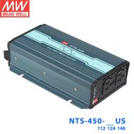 NTS-450-112GFCI明纬12V50A输入110VAC输出DC-AC逆变器纯正弦波