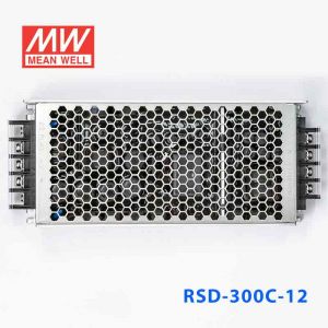 RSD-300C-12  300W  28.8-67.2V 输入12V 25A  铁路用外壳型单路输出DC-DC转换明纬开关电源