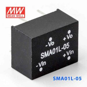 SMA01L-05  1W  5V-5V  非稳压单路输出明纬DC-DC转换模块电源