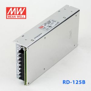 RD-125B台湾明纬5V24V双路电源125W直流稳压5V4.6A+24V4.6A双组