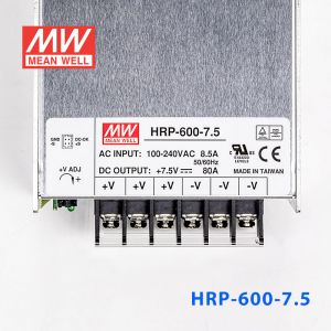 HRP-600-7.5 600W 7.5V80A 单路输出高性能内置有外壳明纬开关电源