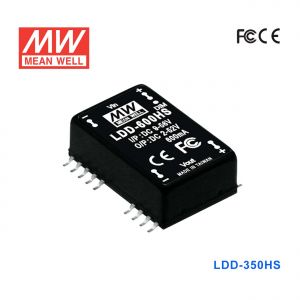 LDD-500HS 25W 9～56V输入,2～52V500mA输出DC-DC降压型恒流LED驱动器(贴片型)