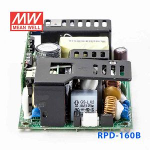 RPD-160B  160W 5V 12A 24V 3.6A  双路输出微漏电PFC医用无外壳明纬开关电源