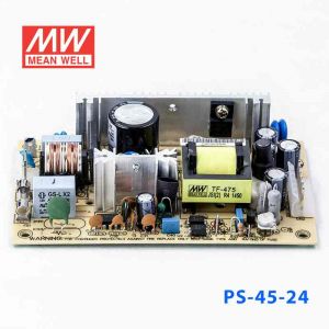 PS-45-24 45W  24V 1.9A  单路输出无外壳PCB板明纬开关电源