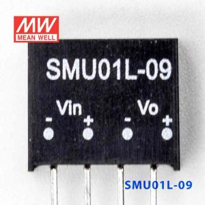 SMU01L-09  1W  5V-9V  非稳压单路输出明纬DC-DC转换模块电源