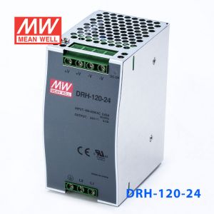 DRH-120-24 120W 24V5A 高电压单相输入单路输出DIN导轨安装明纬开关电源