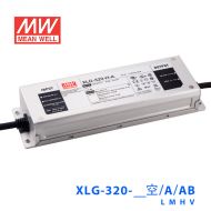 XLG-320-L-A台湾明纬315W 100~305V输入 1400mA输出LED防水电源