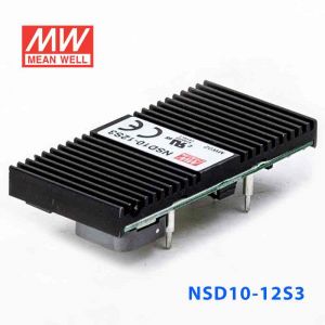 NSD10-12S3  10W  9.8~36V 输入 3.3V 稳压输出板上安装型明纬DC-DC变换电源