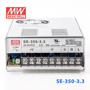 SE-350-3.3 350W 3.3V60A 单路输出明纬开关电源(SE系列)