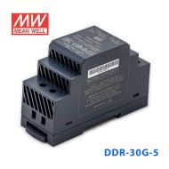 DDR-30G-5台湾明纬30W 9~36V输入 5V6A输出导轨型DC-DC电源
