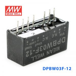 DPBW03F-12 3W 9~36V 转 ±12V 0.25A 稳压双路输出DC-DC模块电源