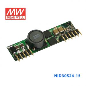 NID30S24-15 30W 20～53V输入,15V2A 单路输出PCB板明纬DC-DC变换电源