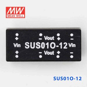 SUS01O-12  1W  48V-12V  非稳压单组输出明纬DC-DC转换模块电源