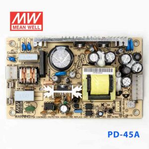 PD-45A  45W +5V 5A +12V 2.5A  双路输出无外壳PCB板明纬开关电源