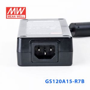 GS120A15-R7B 120W 15V7A 输出绿色能源明纬电源适配器(三线插口)