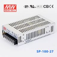 SP-100-27 100W 27V3.8A 单路输出带PFC功能明纬开关电源