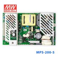 MPS-200-5 200W 5V40A 输出微漏电带PFC医用无外壳明纬开关电源