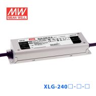 XLG-240-H-A台湾明纬239.6W 100~305V输入 4900mA输出LED防水电源