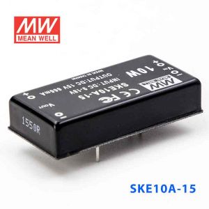 SKE10A-15  10W  9~18V  输入  15V  单路输出明纬DC-DC转换模块电源