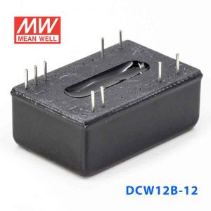 DCW12B-12  12W  18~36V  输入  ±12V  稳压双路输出明纬DC-DC转换模块电源