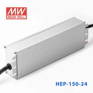 HEP-150-24 150W 24V 6.3A无风扇全密封IP68防护高效率明纬电源