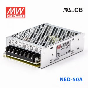 NED-50A  50W  5V 6A +12V 3A  双路输出明纬开关电源(NE系列) 