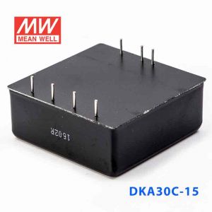 DKA30C-15  30W  36~72V  输入  ±15V  双路输出明纬DC-DC转换模块电源