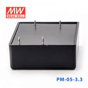 PM-05-3.3  5W  3.3V 1.25A  微漏电塑封Class2单路输出板上型医用明纬开关电源