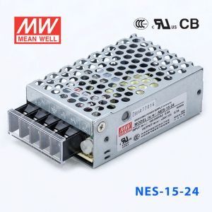 NES-15-24 16.8W 24V 0.7A 单路输出CCC认证明纬开关电源(NE系列)