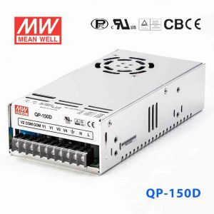 QP-150D 150W +5V 15A +12V 5A +24V 3A -12V 1A 四路输出PFC电源